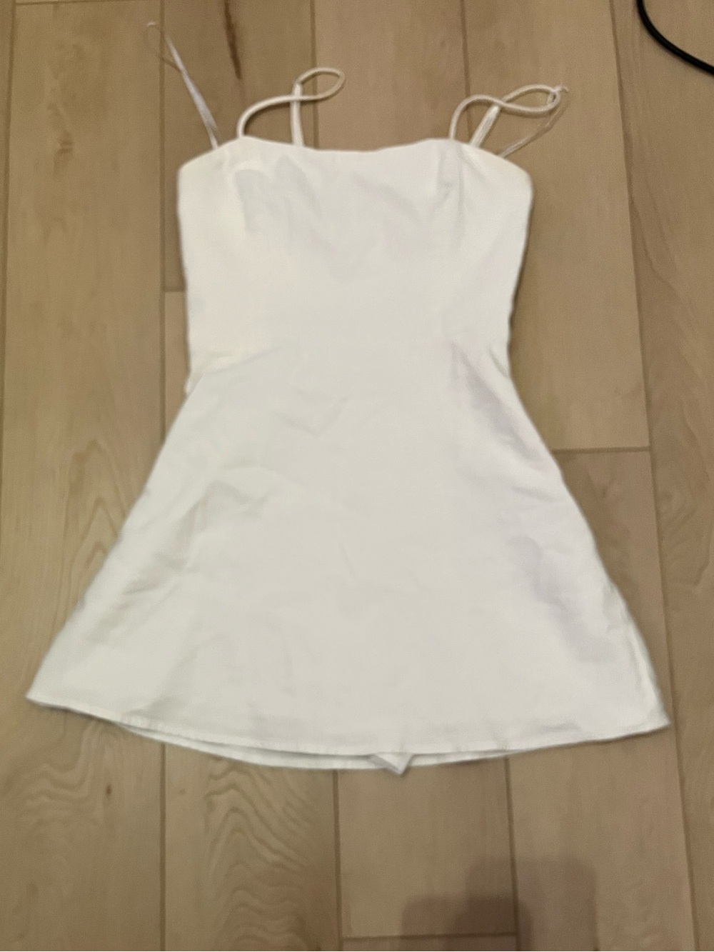 Zara white mini dress